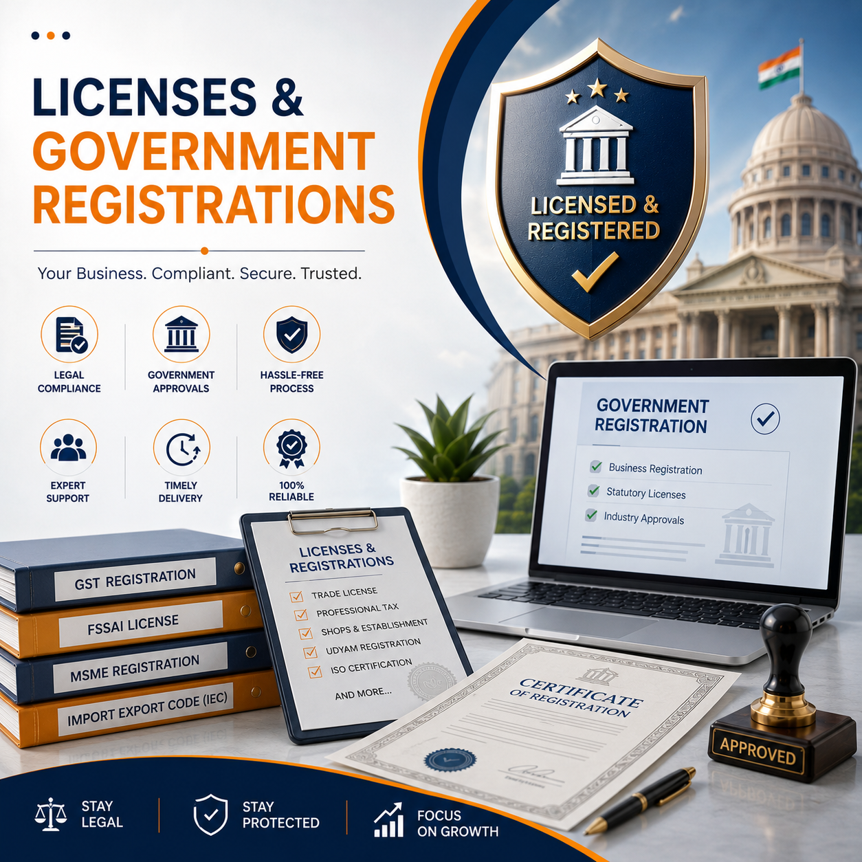 Licenses & Registrations